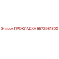 5572981800 ПРОКЛАДКА Epiroc