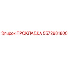 5572981800 ПРОКЛАДКА Epiroc