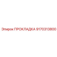 9170313800 ПРОКЛАДКА Epiroc