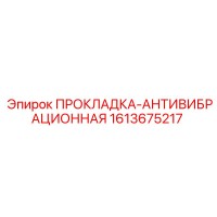 1613675217 ПРОКЛАДКА-АНТИВИБРАЦИОННАЯ Epiroc