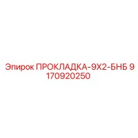 9170920250 ПРОКЛАДКА-9X2-БНБ Epiroc