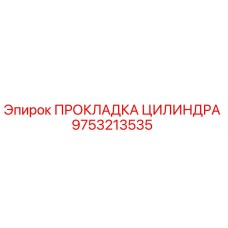 9753213535 ПРОКЛАДКА ЦИЛИНДРА Epiroc