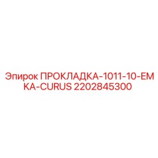 2202845300 ПРОКЛАДКА-1011-10-EMKA-CURUS Epiroc