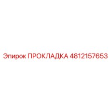 4812157653 ПРОКЛАДКА Epiroc
