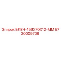 5730009706 БЛЕЧ-156X70X12-ММ Epiroc