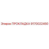 9170022450 ПРОКЛАДКА Epiroc