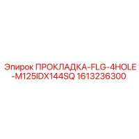 1613236300 ПРОКЛАДКА-FLG-4HOLE-M125IDX144SQ Epiroc