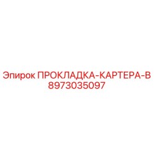 8973035097 ПРОКЛАДКА-КАРТЕРА-B Epiroc