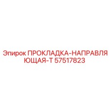 57517823 ПРОКЛАДКА-НАПРАВЛЯЮЩАЯ-T Epiroc