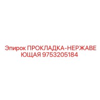 9753205184 ПРОКЛАДКА-НЕРЖАВЕЮЩАЯ Epiroc
