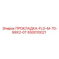 650010021 ПРОКЛАДКА-FLG-M-70-99X2-0T Epiroc