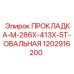1202916200 ПРОКЛАДКА-M-286X-413X-5T-ОВАЛЬНАЯ Epiroc