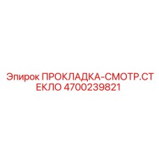 4700239821 ПРОКЛАДКА-СМОТР.СТЕКЛО Epiroc
