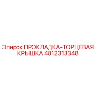 4812313348 ПРОКЛАДКА-ТОРЦЕВАЯ КРЫШКА Epiroc