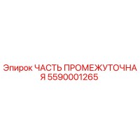5590001265 ЧАСТЬ ПРОМЕЖУТОЧНАЯ Epiroc