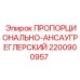 Гидравлический пропорциональный клапан для техники Epiroc 2200900957