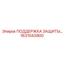 1631043900 ПОДДЕРЖКА ЗАЩИТЫ Epiroc