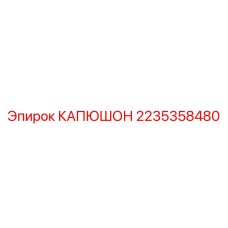 2235358480 КАПЮШОН Epiroc