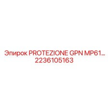 2236105163 PROTEZIONE GPN MP61 Epiroc