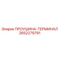 2652279791 ПРОУШИНА-ТЕРМИНАЛ - Epiroc
