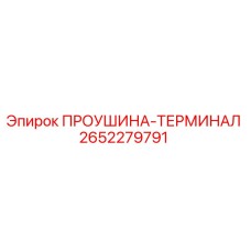 2652279791 ПРОУШИНА-ТЕРМИНАЛ - Epiroc