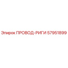 57951899 ПРОВОД-РИГИ Epiroc