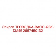 Комплект проводки BASIC-QSK-DM45 2657450132