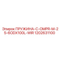 1202631100 ПРУЖИНА C COMPR M 25 6ODX100L WIR Epiroc