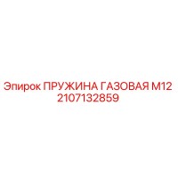 2107132859 ПРУЖИНА ГАЗОВАЯ М12 Epiroc