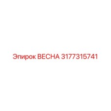 3177315741 ВЕСНА Epiroc