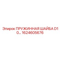 1624605676 ПРУЖИННАЯ ШАЙБА D10 Epiroc