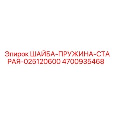 Изображение пружинной шайбы Epiroc 4700935468