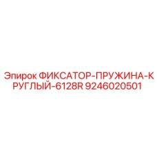 9246020501 ФИКСАТОР-ПРУЖИНА-КРУГЛЫЙ-6128R Epiroc