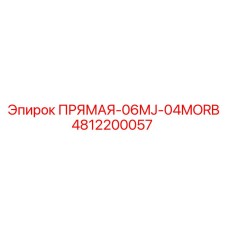 4812200057 ПРЯМАЯ-06MJ-04MORB Epiroc