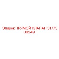 3177309249 ПРЯМОЙ КЛАПАН Epiroc