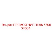 570504034 ПРЯМОЙ НИППЕЛЬ Epiroc
