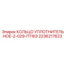2236217623 КОЛЬЦО УПЛОТНИТЕЛЬНОЕ-2-029-ПТФЭ Epiroc