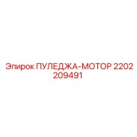 2202209491 ПУЛЕДЖА-МОТОР Epiroc