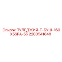 2200541848 ПУЛЕДЖИЯ-Т-БУШ-160X5SPA-55 Epiroc
