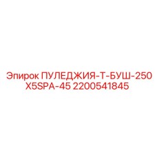 2200541845 ПУЛЕДЖИЯ-Т-БУШ-250X5SPA-45 Epiroc
