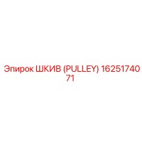 1625174071 Шкив (Pulley) Epiroc