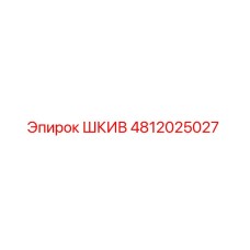 4812025027 ШКИВ Epiroc