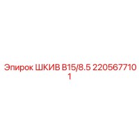 2205677101 ШКИВ B15/8.5 Epiroc