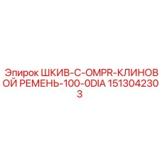 1513042303 ШКИВ-C-OMPR-КЛИНОВОЙ РЕМЕНЬ-100-0DIA Epiroc