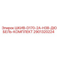 2901320224 ШКИВ-D170-2A-H38-ДЮБЕЛЬ-КОМПЛЕКТ Epiroc