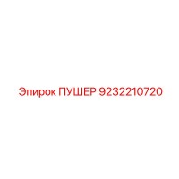 9232210720 ПУШЕР Epiroc