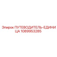 1089953285 ПУТЕВОДИТЕЛЬ-ЕДИНИЦА Epiroc