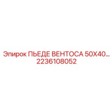 2236108052 ПЬЕДЕ ВЕНТОСА 50X40 Epiroc