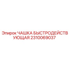 2310069037 ЧАШКА БЫСТРОДЕЙСТВУЮЩАЯ Epiroc