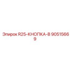 90515669 R25-КНОПКА-B Epiroc